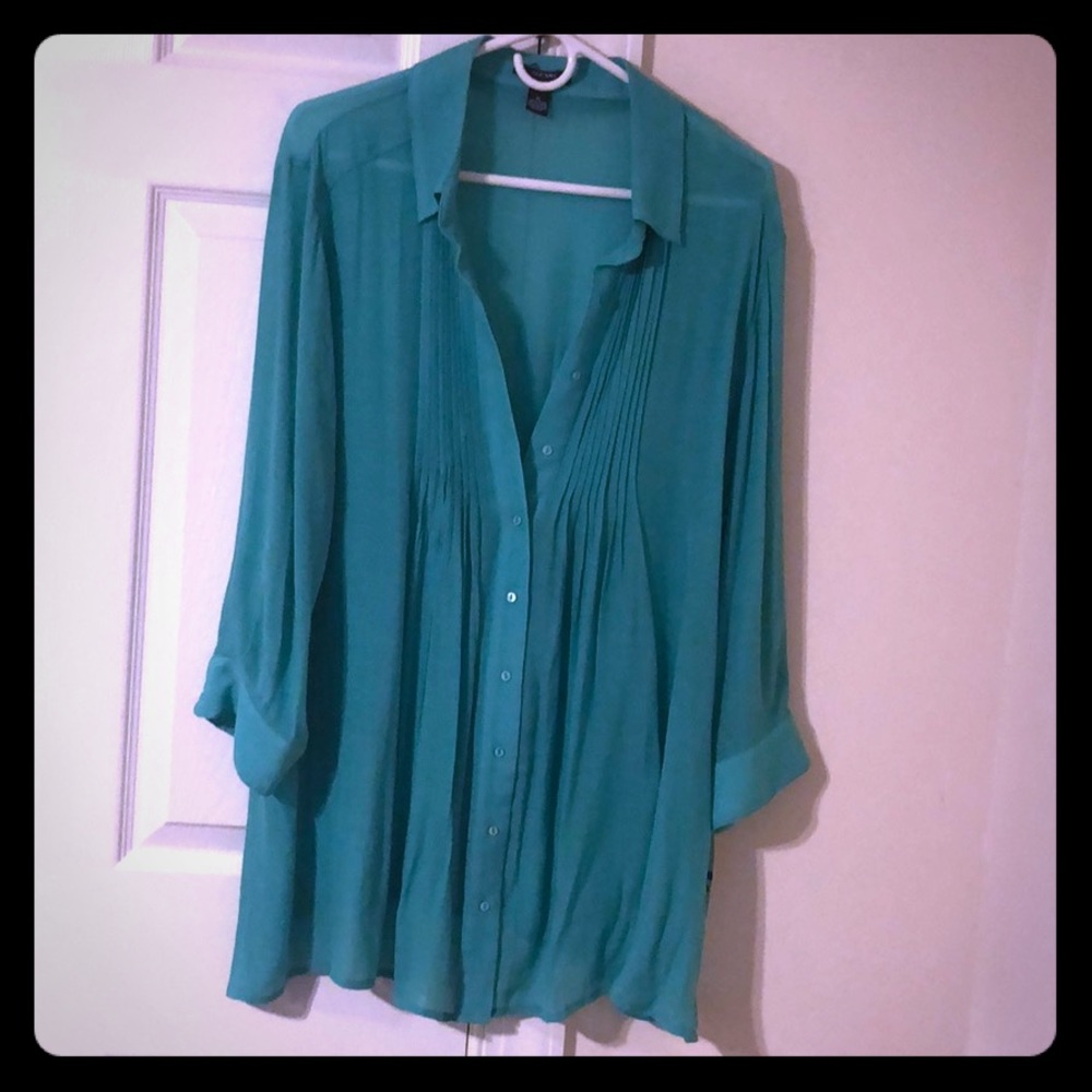 Alfani green tunic